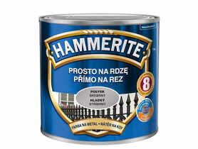 Farba do metalu 0,25 L srebrny połysk HAMMERITE
