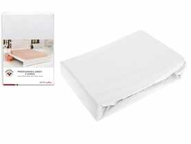 Prześcieradło jersey z gumką 90x200x20 cm, white NICOLE COMFORT & STYLE