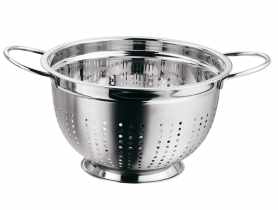 Cedzak stalowy z uchwytami German 24 cm AMBITION
