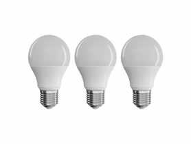 Żarówka LED Classic A60, E27, 8,5 W (60 W), 806 lm, neutralna biel 3PK EMOS