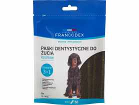 Paski do gryzienia M na brzydki zapach z pyska 352,5 g 15 sztuk FRANCODEX