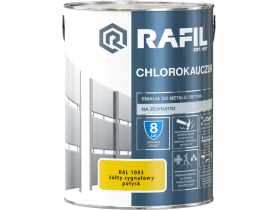 Emalia chlorokauczuk żółty sygnałowy RAL1003 5L RAFIL