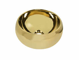 Umywalka nablatowa KR-802 Gold złota KERRA