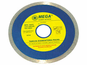 Tarcza diamentowa pełna 230x2,4x5x22,2 mm MEGA
