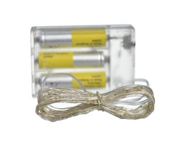 Zdjęcie: Girlanda 40 LED mini baterie 3xAA JUMI