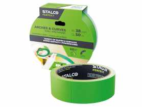 Taśma malarska do łuków i krzywizn 30 mm x 50 m PERFECT
