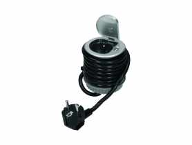 Gniazdo wpuszane w blat 2P+Z, USBx1, 1,8 m ORNO