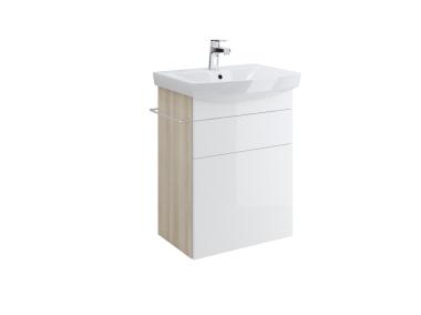 Zdjęcie: Szafka podumywalkowa Smart Carina 55 cm biała CERSANIT