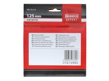 Zdjęcie: Ściernica diamentowa pełna 125 mm MODECO EXPERT