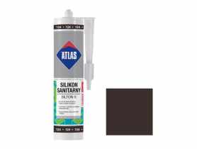 Silikon sanitarny Silton S ciemne wenge ATLAS
