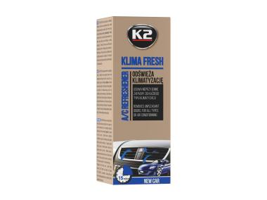 Zdjęcie: Odświeżacz klimatyzacji Klima Fresh New Car 150 ml K2