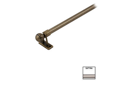 Zdjęcie: Karnisz pojedynczy Mini Zeus 10 mm - 60 cm kulka satyna KARWEL