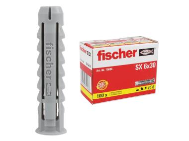 Zdjęcie: Kołek rozporowy uniwersalny Sx 6x30 mm FISCHER