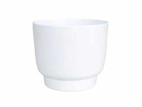 Osłonka doniczkowa 690 biała 20 cm CERMAX