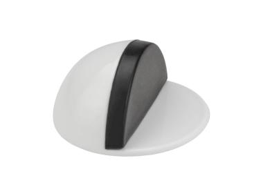 Zdjęcie: Odbojnik drzwiowy kulisty DB-001-S biały mat, samoprzylepny METRO