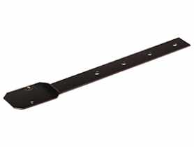 Uchwyt rynny nastawny długi Kanion 130 mm ciemny brąz WAVIN