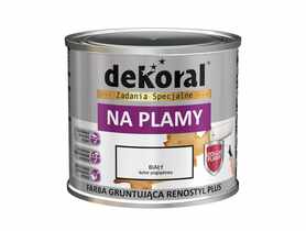 Farba gruntująca Renostyl Plus na plamy 0.4 L biała DEKORAL