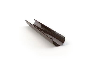 Zdjęcie: Rynna dachowa 150 mm - 4 m ciemny brąz GAMRAT