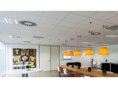 Zdjęcie: Płyta ze skalnej wełny mineralnej Sonar 600x600x35 mm ROCKFON