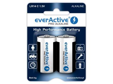 Zdjęcie: Baterie LR14 C 2BL Pro Alkaline EVERACTIVE