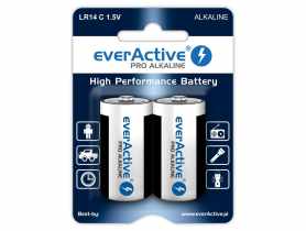 Baterie LR14 C 2BL Pro Alkaline EVERACTIVE