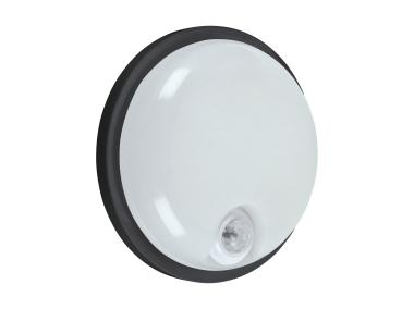 Zdjęcie: Plafoniera z czujnikiem ruchu Elias LED C 15 W NW czarny STRUHM