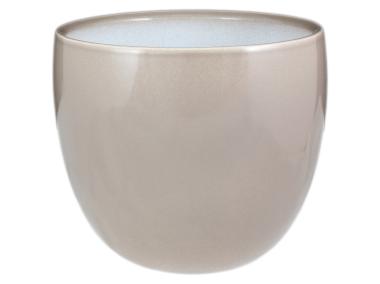 Zdjęcie: Osłonka doniczkowa 660 - 15 cm brąz lazur CERMAX