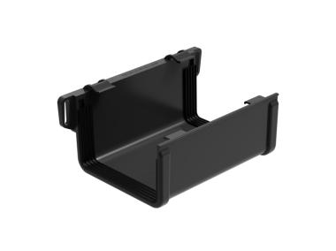 Zdjęcie: Łącznik rynny z wkładkami doszczelniającymi - 2 sztuki PVC2 135 mm GALECO