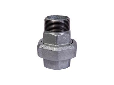Zdjęcie: Śrubunek uszczelnienie płaskie 11/2" w/z ocynk, uszczelka w komplecie, w woreczku DURO