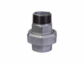 Śrubunek uszczelnienie płaskie 11/2" w/z ocynk, uszczelka w komplecie, w woreczku DURO