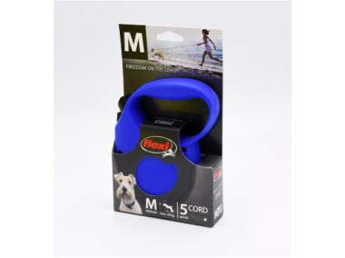 Zdjęcie: Smycz Flexi Standard M linka 5 m - 20 kg niebieska TATRAPET