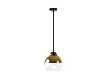 Zdjęcie: Lampa wisząca Contessa 1X40 W E27 czarny-złoty CANDELLUX