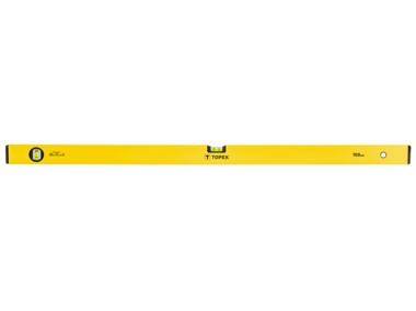 Zdjęcie: Poziomnica aluminiowa typ 500, 100 cm, 2 libelle TOPEX