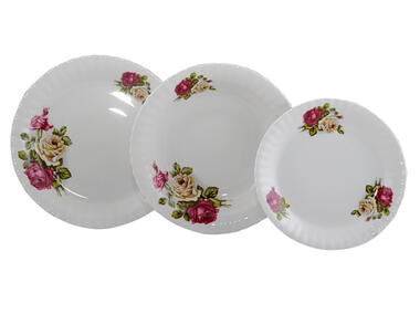 Zdjęcie: Komplet talerzy Iwona 18-elementowy 1040 PORCELANA CHODZIEŻ
