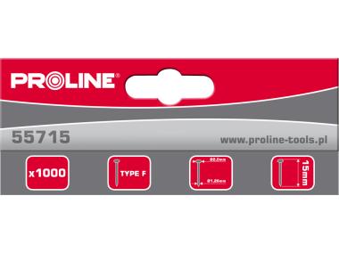 Zdjęcie: Gwoździe typ f, 50 mm, 2.0x1,26 mm, 1000 szt PROLINE
