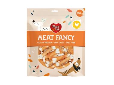 Zdjęcie: Przysmak dla psa Fancy kostki z kurczakiem 500 g HAVE A PET