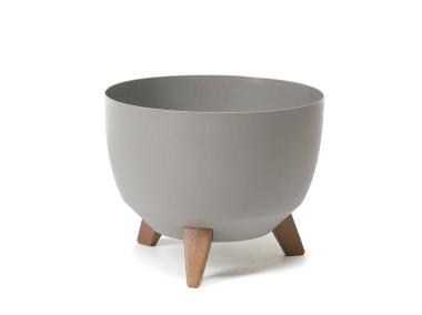 Zdjęcie: Misa Roma Eco wood 330 mm szary LAMELA