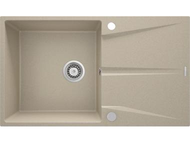 Zdjęcie: Zlewozmywak granitowy 1-komorowy z ociekaczem DEANTE
