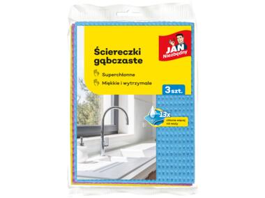 Zdjęcie: Zmywak gąbczasty 3 szt. JAN NIEZBĘDNY