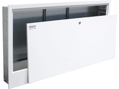Zdjęcie: Szafka instalacyjna podtynkowa 06 do rozdzielaczy (16 sekcji) 1190x530-630x125-170 mm DURO SYSTEM