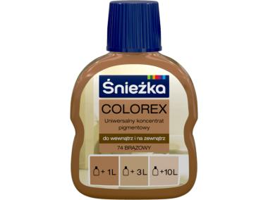 Zdjęcie: Koncentrat pigmentowy Colorex 74 brązowy 100ml N ŚNIEŻKA