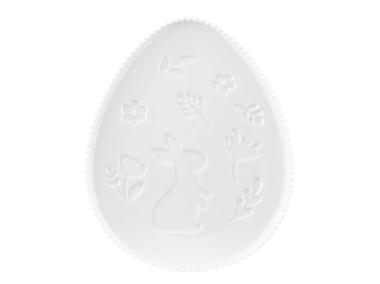 Zdjęcie: Naczynie jajko z tłoczeniem 19x15x1,5 cm ALTOM DESIGN