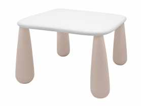 Stolik dla dzieci Luna biało-beżowy NERGIS