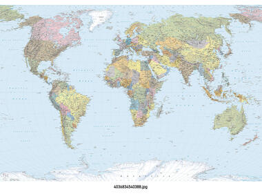 Zdjęcie: Fototapeta World Map XXL VENA