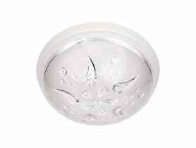 Plafoniera UFO Wind Rose kolor biały max 15 W E27 HOROZ