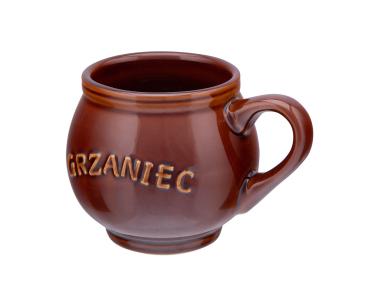 Zdjęcie: Kubek beczułka z napisem Grzaniec z z uchem 320 ml ALTOM DESIGN