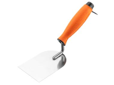 Zdjęcie: Kielnia sztukatorska podkówka, 80 mm , uchwyt dwumateriałowy