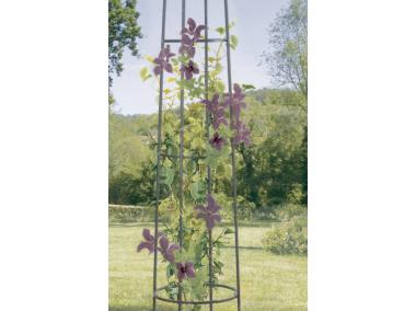Zdjęcie: Pergola w kształcie słupa Obelisk 2 m, brązowy NORTENE