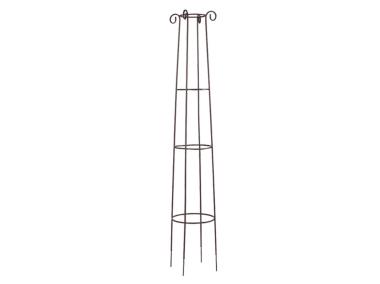Zdjęcie: Pergola w kształcie słupa Obelisk 2 m, brązowy NORTENE