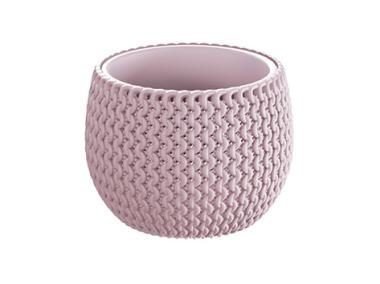 Zdjęcie: Doniczka Splofy Bowl jagodowy jasny 18 cm PROSPERPLAST